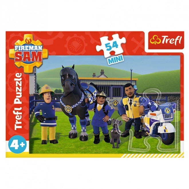 Puzzle Vatrogasac Sam Na vodi