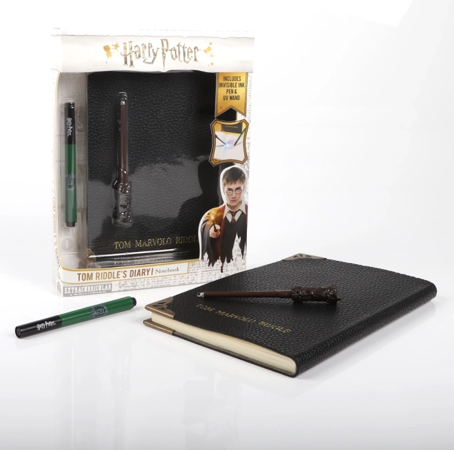 Čarobna bilježnica HARRY POTTER Toma Riddlea s nevidljivom tintom i UV štapićem