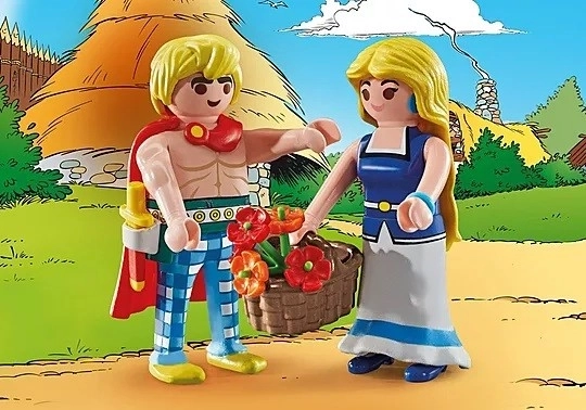 Set Asterix Tragikomik i Falbala