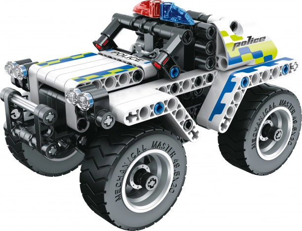 Konstrukcijski set policijskog auta 16 cm