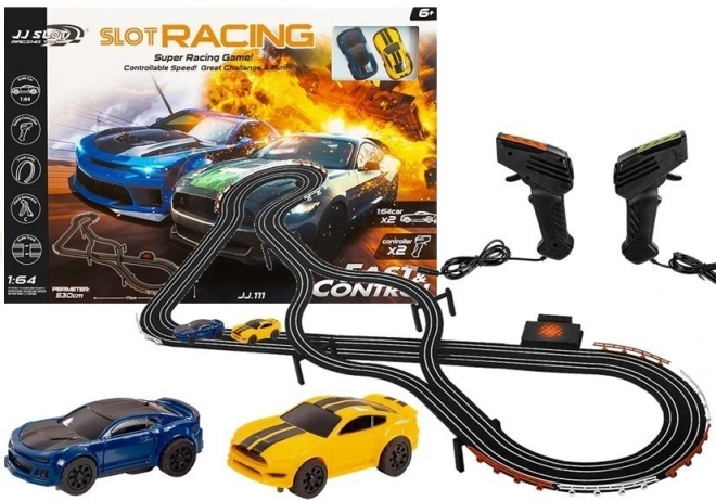 Trkaća staza 2 Cars Slot Cars 1:64
