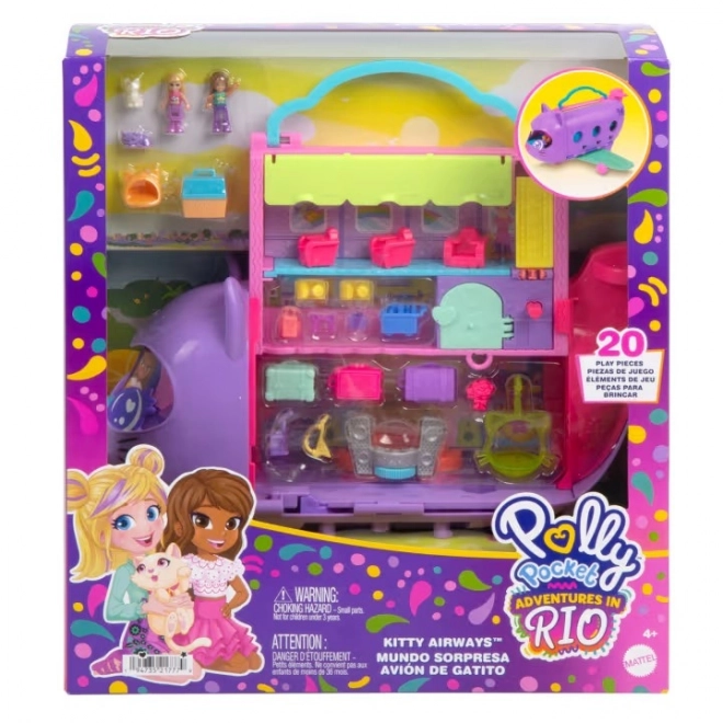 Polly Pocket Zrakoplov Mačjih Pustolovina
