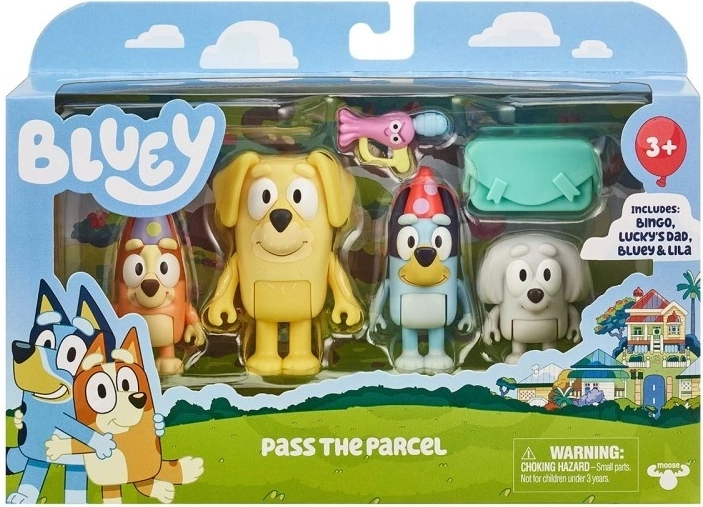 Set figurica Bluey 4-pack