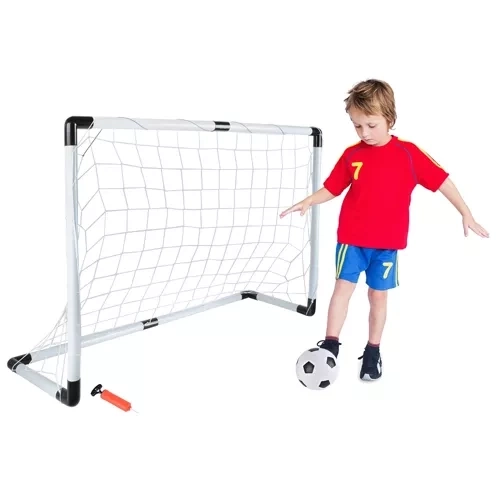 Nogometni gol + lopta + pumpa 23459