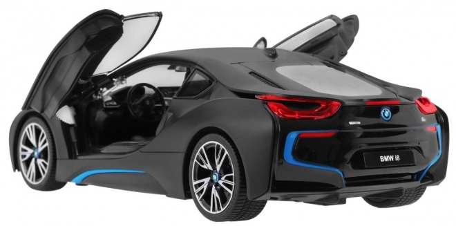 BMW i8 crni RASTAR 1:14 auto na daljinsko upravljanje + 2,4 GHz daljinsko upravljanje