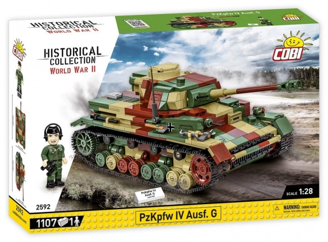 Kockice WWII Panzerkampfwagen IV Ausf. G od 1107 dijelova