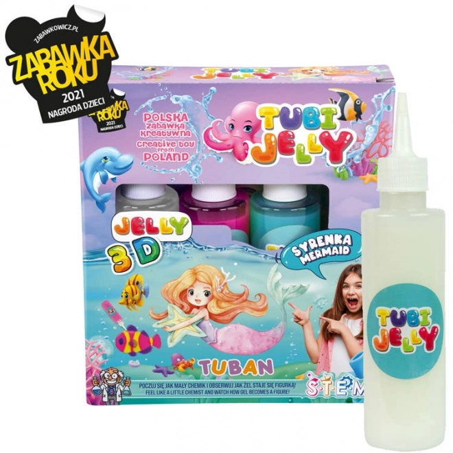 Set Tubi Jelly 3 boje - Sirena