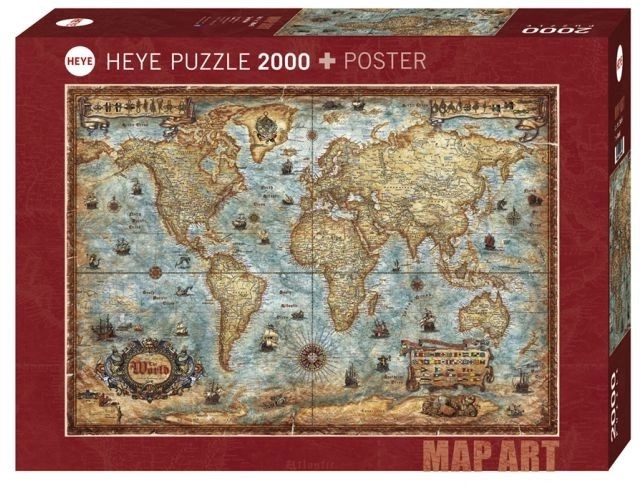 Puzzle 2000 dijelova Svijet