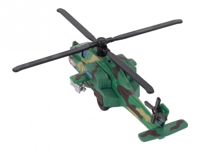 Vojni helikopter Vojni helikopter Aluminijska smjesa Zvuk i svjetlo