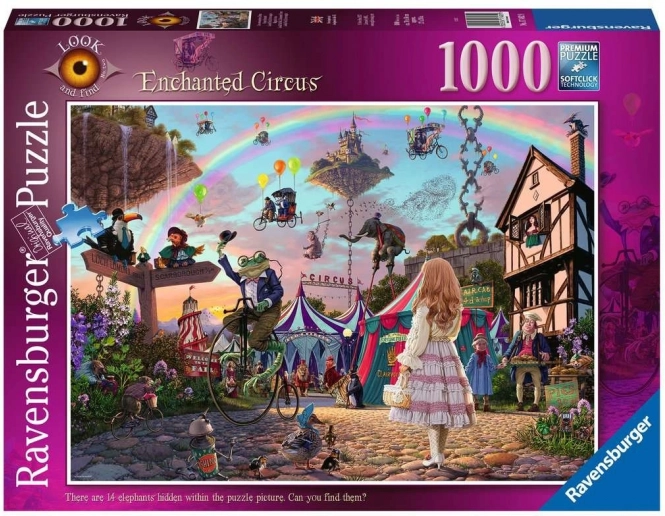 Slagalica 1000 dijelova čarobni cirkus Ravensburger