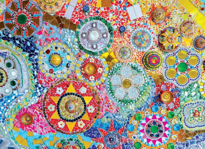 Puzzle Tajlandska mozaika 1000 dijelova EUROGRAPHICS