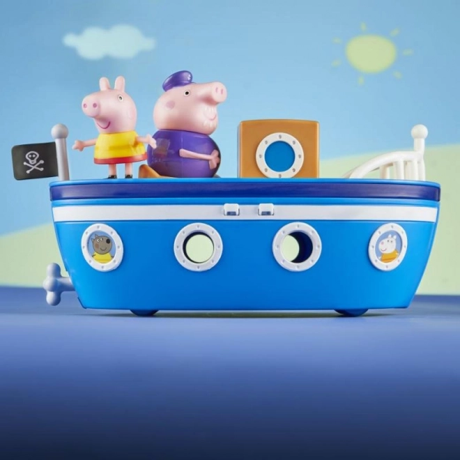 Praško Peppa djedov parobrod