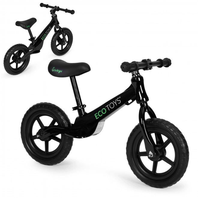 Dječja guralica ECOTOYS crna