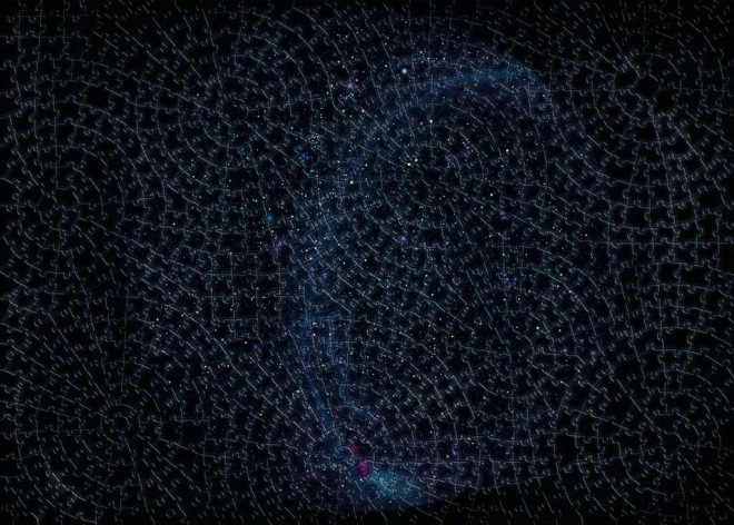 Ravensburger puzzle Krypt Universe Glow 881 dijelova