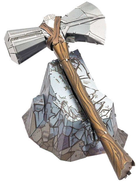 METAL EARTH 3D puzzle Avengers: Thorovo sjekira