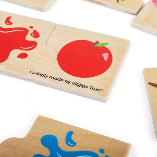 Bigjigs Toys Didaktičke puzzle Boje