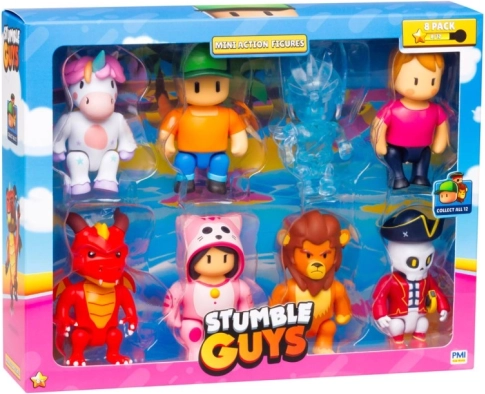 Akcijska figurica Stumble Guys pakiranje od 8