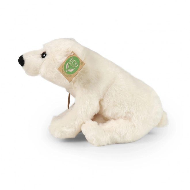 Plišana bijeli medvjed ECO-FRIENDLY