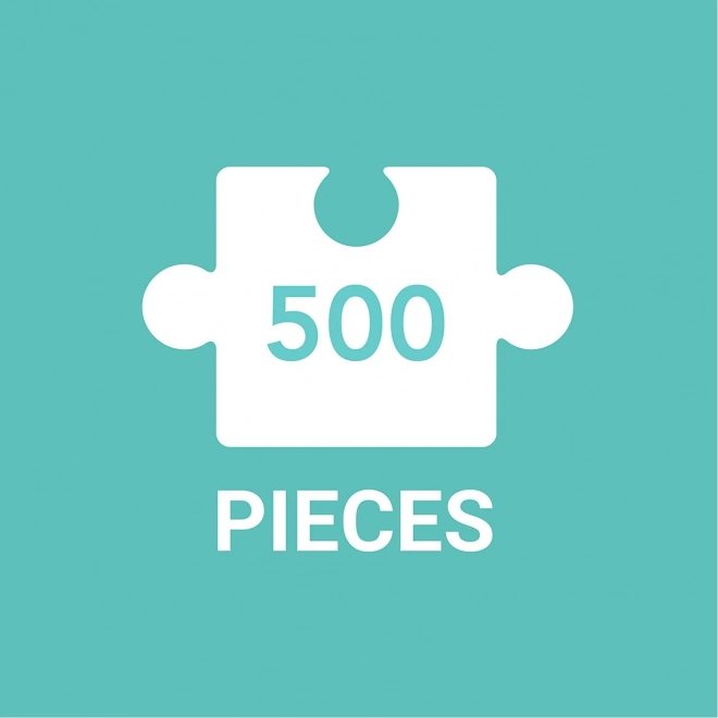 Galison Puzzle Naslikana Priroda 500 Dijelova