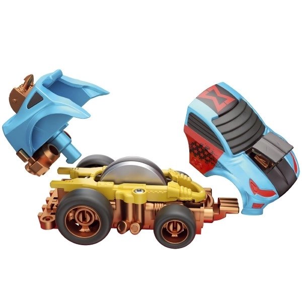 Auto Boom City Racers plastični mix vrsta u plastičnoj cijevi 21x6,5x6cm