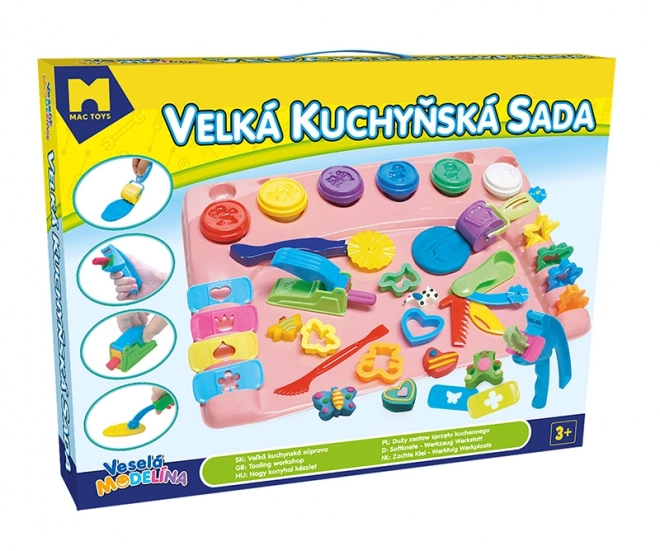 Veliki kuhinjski set s podlogom