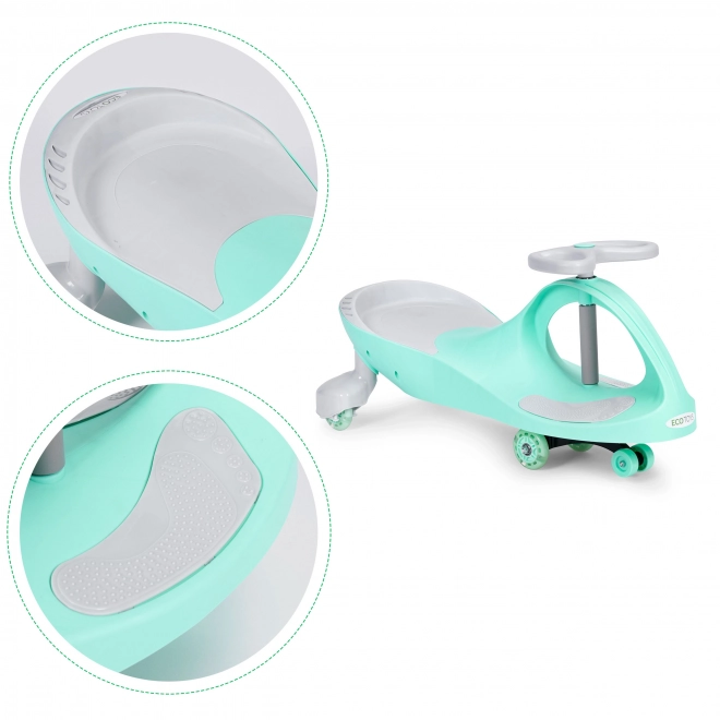 Autić Wiggle Car sa svjetlećim kotačima zeleni ECOTOYS