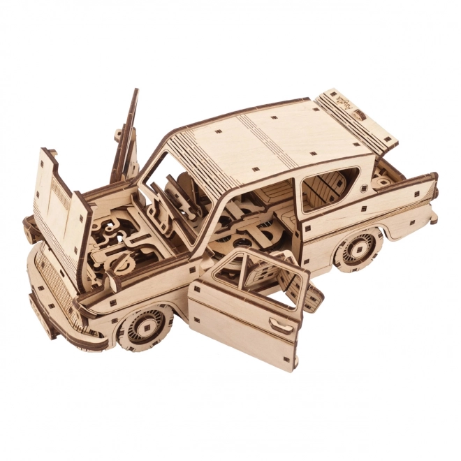 Ugears 3D drvene mehaničke puzzle Harry Potter Leteći Ford Anglia
