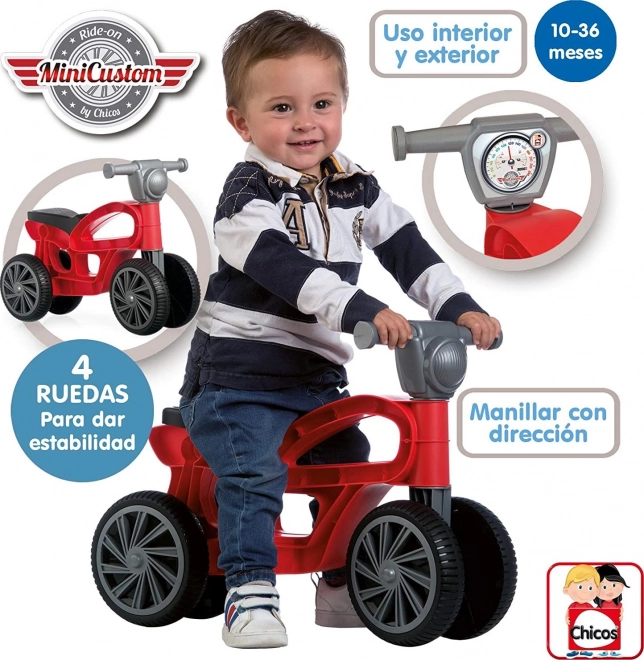 CHICOS Guralica Mini Custom crvena