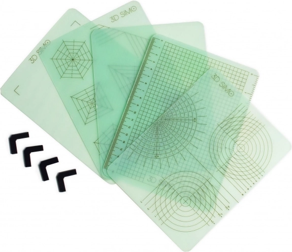 Transparent and heat-resistant surface