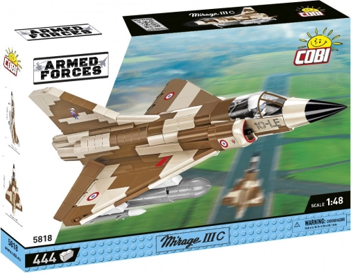 Konstruktorski set COBI Armed Forces – Mirage IIIC 1:48, 444 dijelova