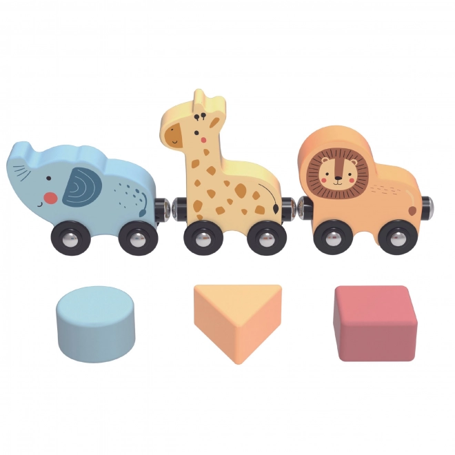 Drveni Montessori stol s aktivnostima TOOKY TOY