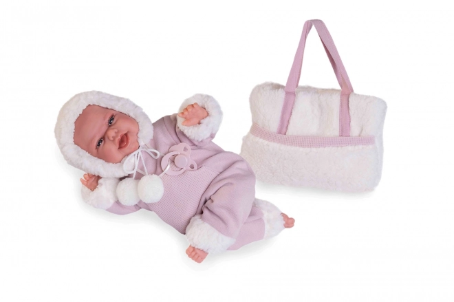 Antonio Juan 70360 CLARA - realistična lutka beba sa specijalnom funkcijom pokreta i mekanim tkaninskim tijelom - 34 cm