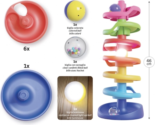 Spiralni toranj za kuglice Brightball