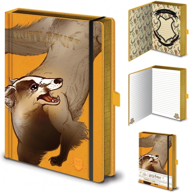 Bilježnica A5 Harry Potter - Hufflepuff