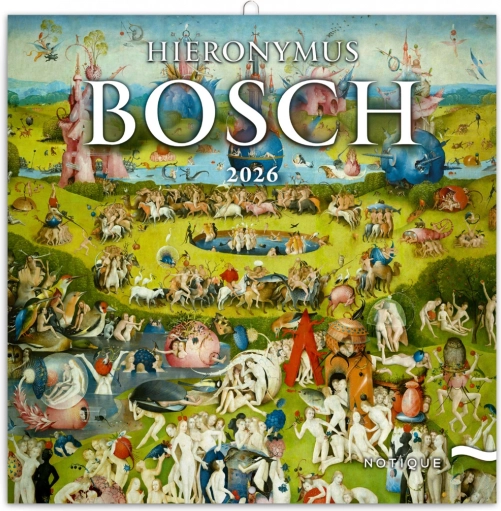 Notesni kalendar Hieronymus Bosch 2026