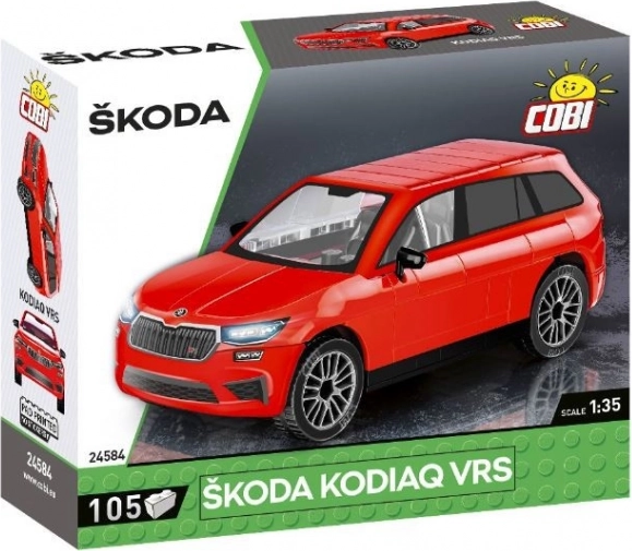 Konstrukcijski set auto Škoda Kodiaq vRS 1:35 od COBI-ja