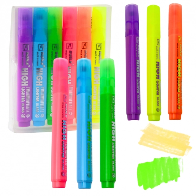 Set neon markera 6 kom
