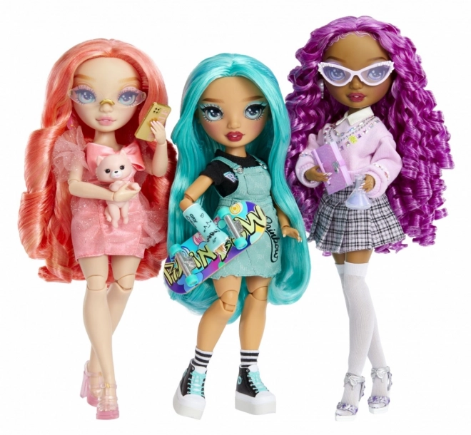 Rainbow High Novi Prijatelji Moda Lutka - Pinkly Paige Pink
