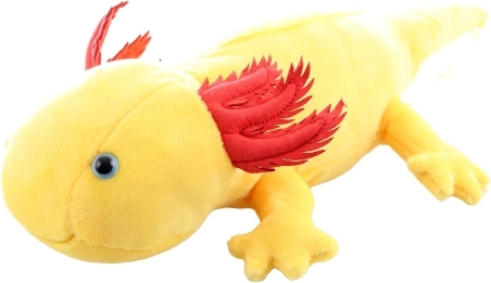 plišani aksolotl žuti 32 cm eco-friendly