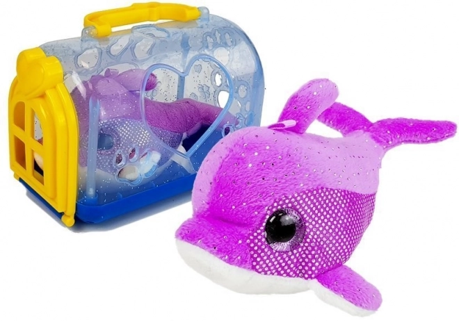 Delfin s maskotom Transporter