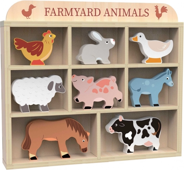 Set životinja na farmi 2Kids Toys od FSC drva