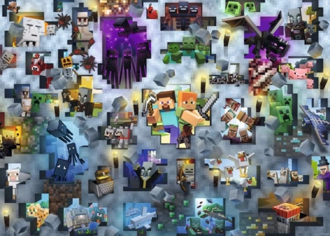 Izazovni Puzzle: Minecraft 1000 dijelova