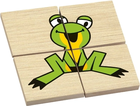 Veliki i sigurni dijelovi 4 × 4 × 0,6 cm