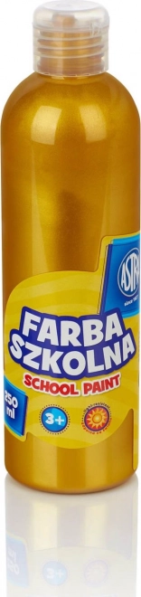 Astra tempera plakatna boja Zlatna metalik 250 ml