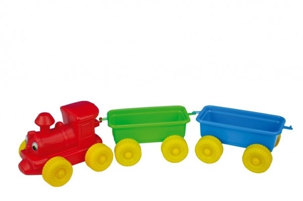 Vlak + 2 vagona plast 60cm u mreži