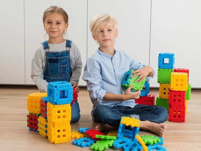 Konstrukcijske kocke Marioinex Waffle 200 kom