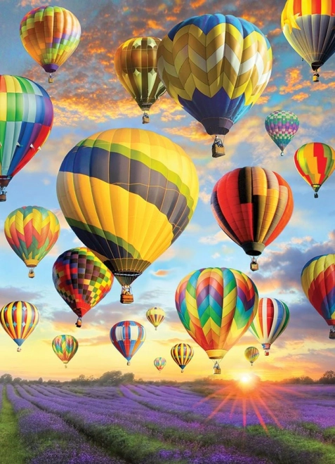 COBBLE HILL Puzzle Toplinski baloni 1000 dijelova