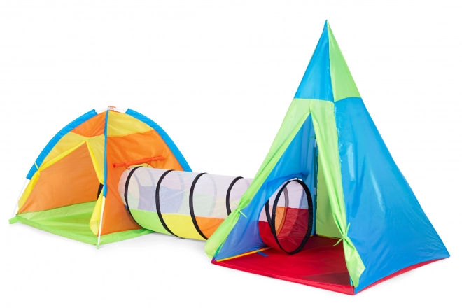 Dječje šatorsko igralište 3 u 1 iglu tipi tunel IPLAY