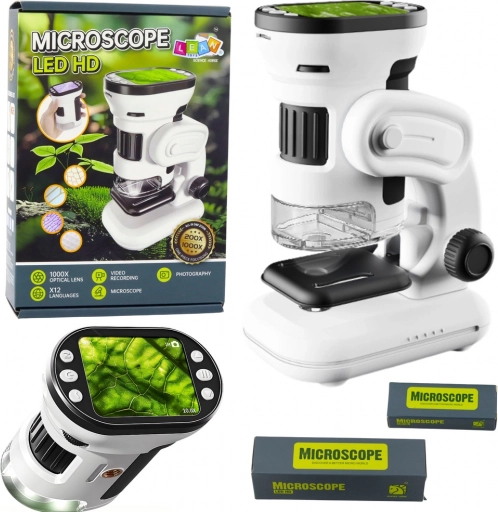 Digitalni dječji mikroskop s HD zaslonom 200×–1000×