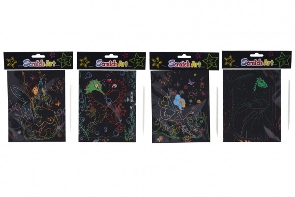 Slike za grebanje - kreativni set za djecu